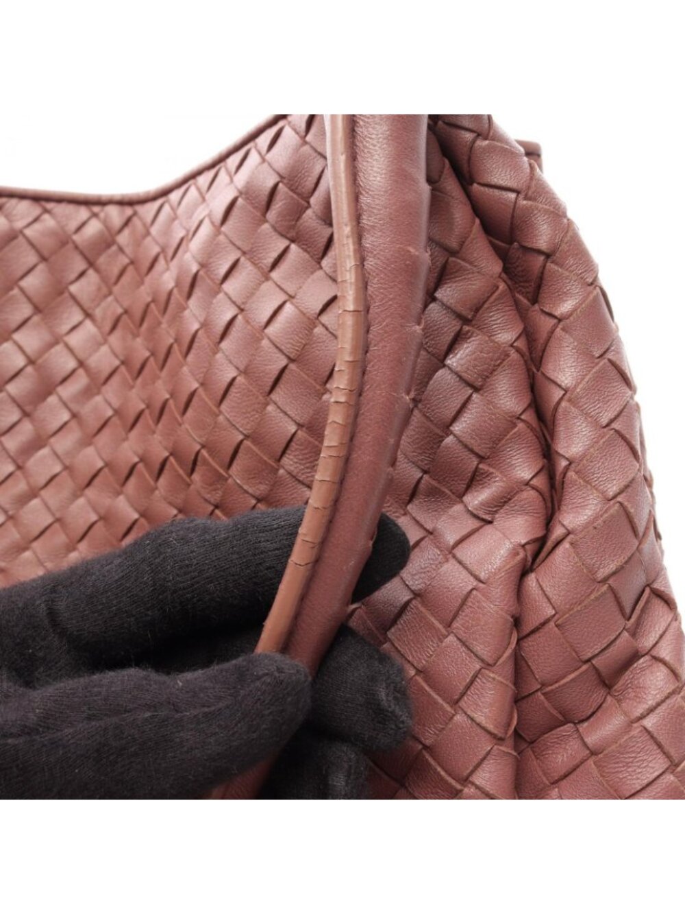 Bottega Veneta Tote Bag Intrecciato Pink Leather - Picture 12 of 12